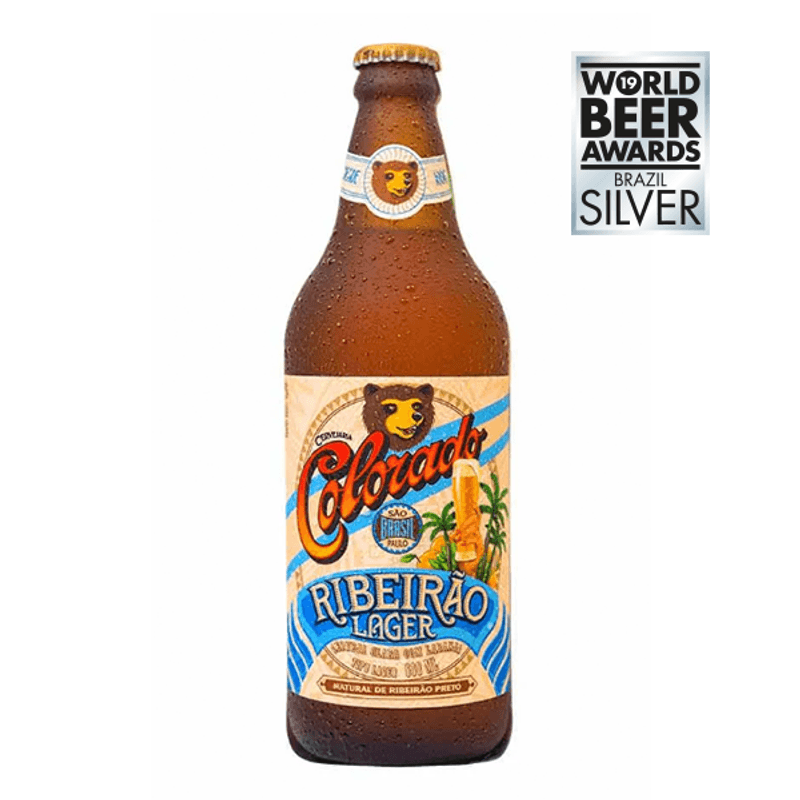 Cerveja Colorado Ribeirão Lager, 600ml, Garrafa