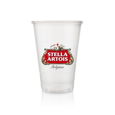 Copo Plástico Stella 300ml - 50 unid