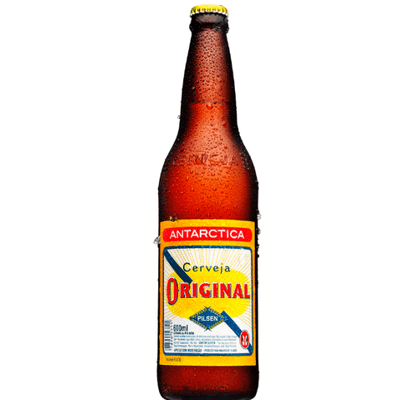 Caixa de Cerveja Antarctica Original 600ml (24 un.)