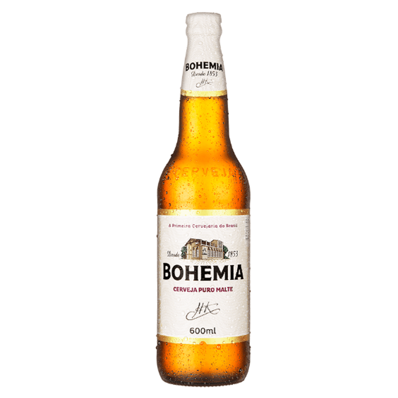 Caixa de Cerveja Bohemia Retornável 600ml (12 un.)