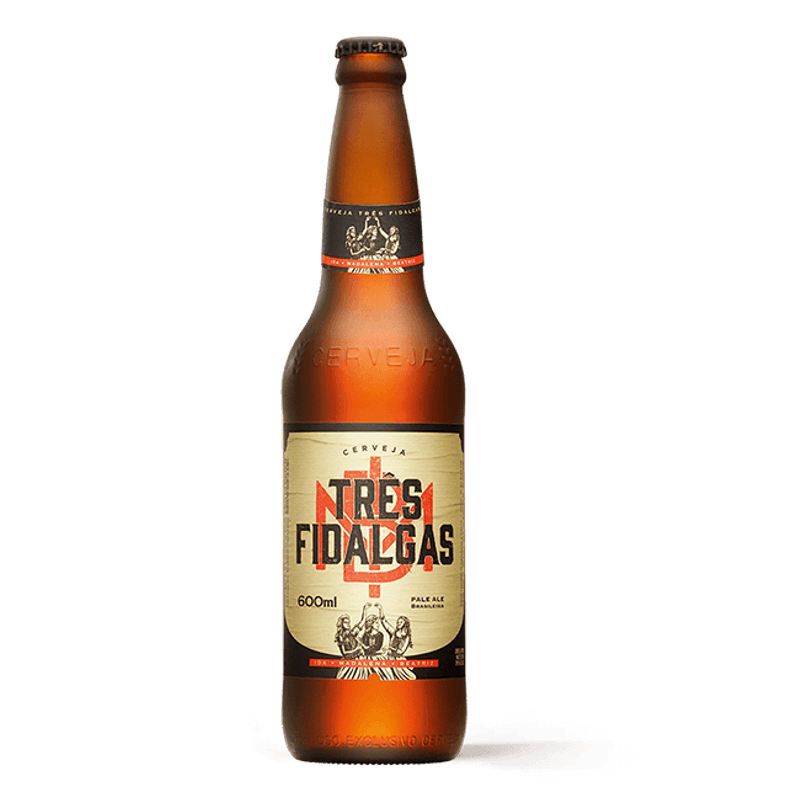 Cerveja Três Fidalgas 600ml