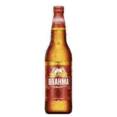 Cerveja Brahma Chopp, Pilsen, 600ml, Garrafa