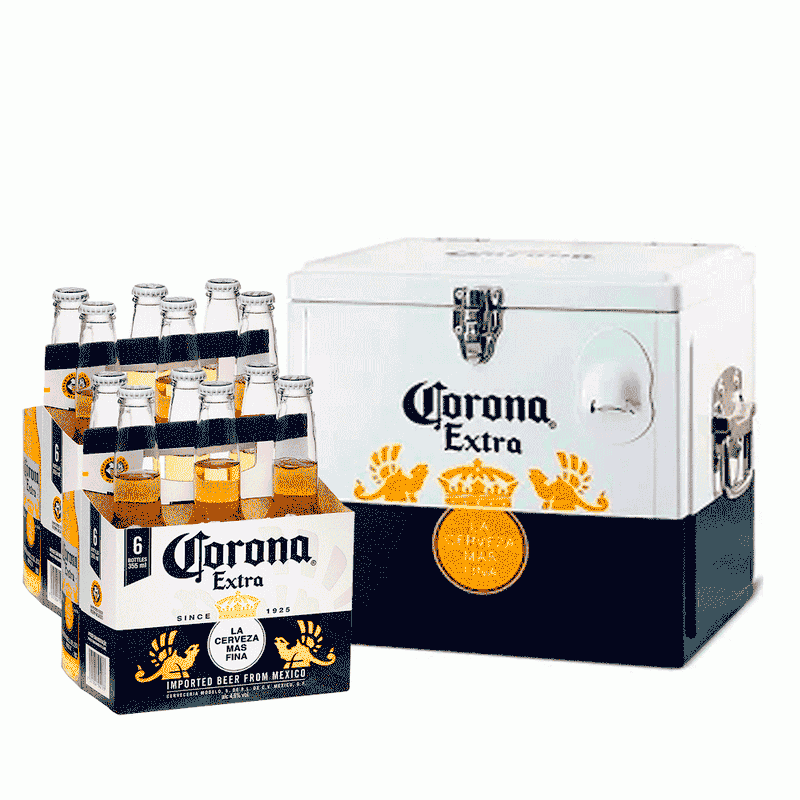 Cooler Corona 15L - Grátis 6 Cervejas Corona Long Neck