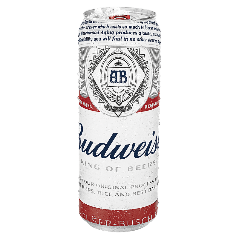 Cerveja Budweiser, American Lager, 410ml, Lata