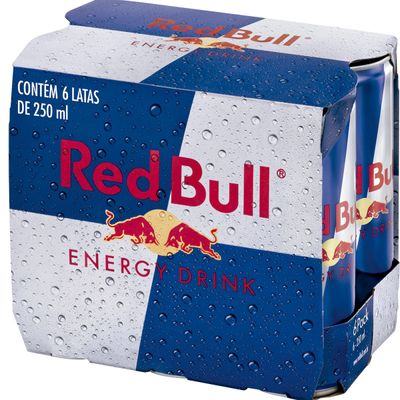 Red Bull Lata 250ml 6 Unidades