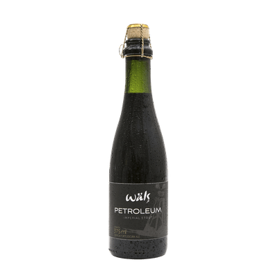 Cerveja Wäls Petroleum Stout, 375ml, Garrafa Arrolhada