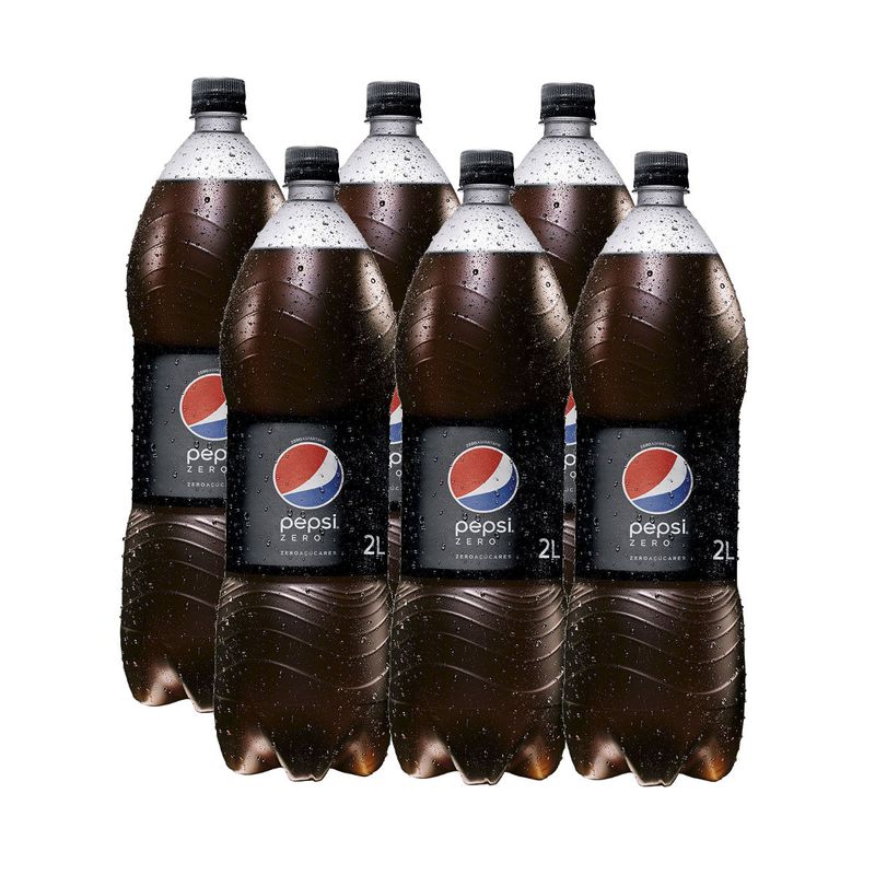 Refrigerante Pepsi Zero 2L 6 Unidades