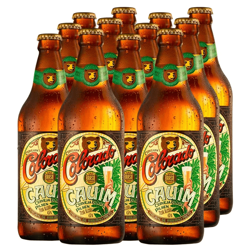 Cerveja Colorado Cauim 600ml - 12 Unidades