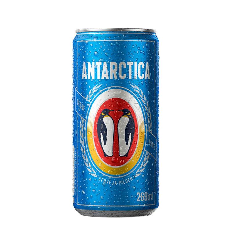 Cerveja Antarctica, Pilsen, 269ml, Lata