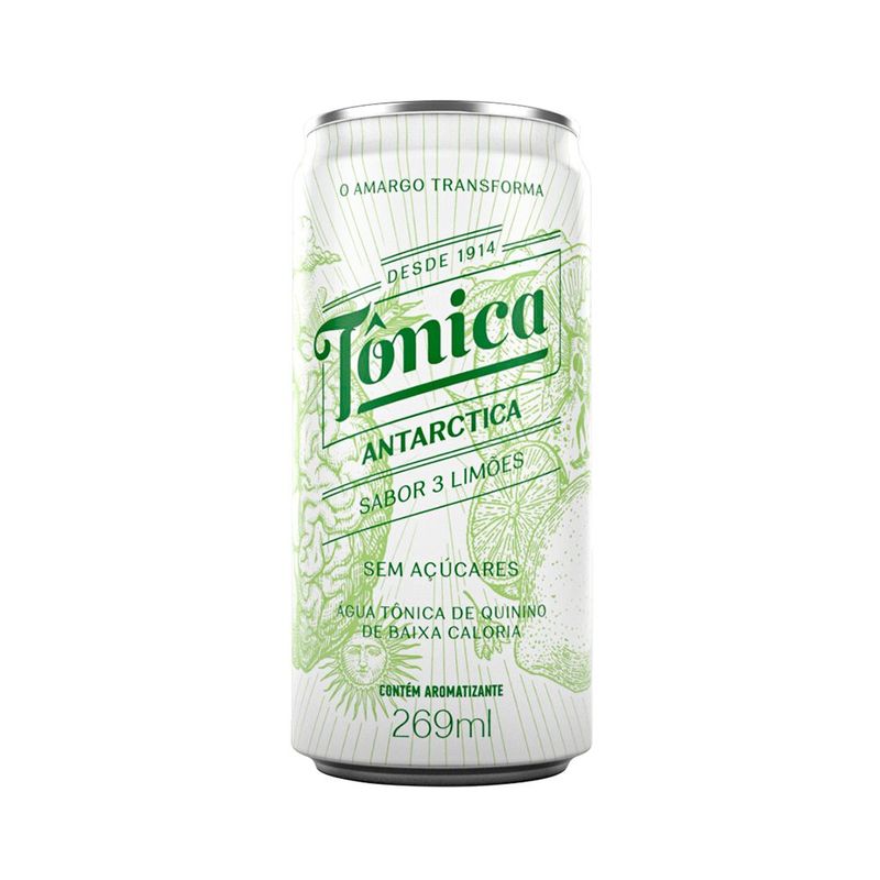 Tônica Antarctica 3 Limoes 269ml