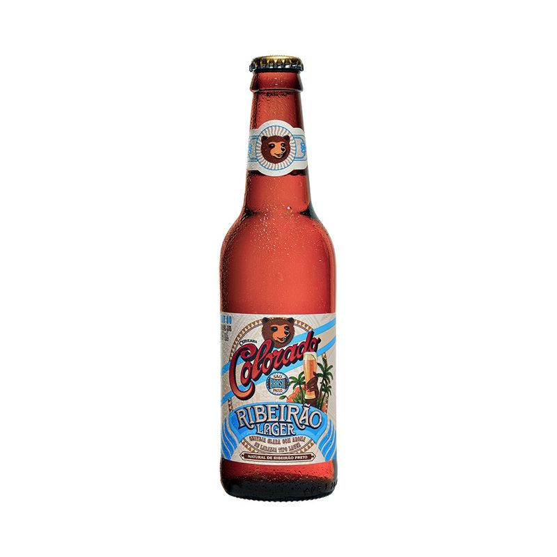 Cerveja Colorado Ribeirão Lager, 355ml, Long Neck