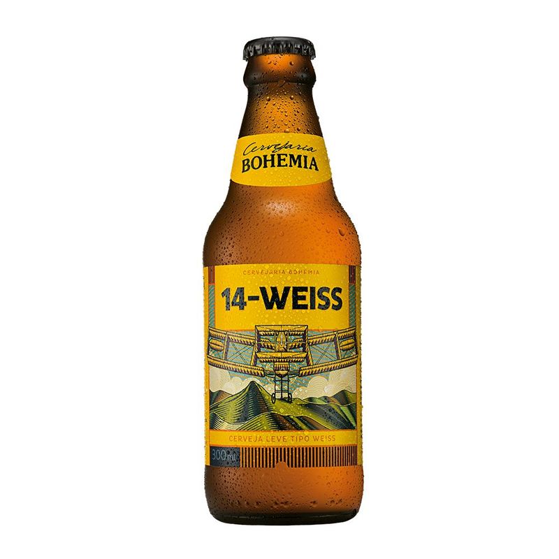 Cerveja Bohemia 14 - Weiss Garrafa 300ml