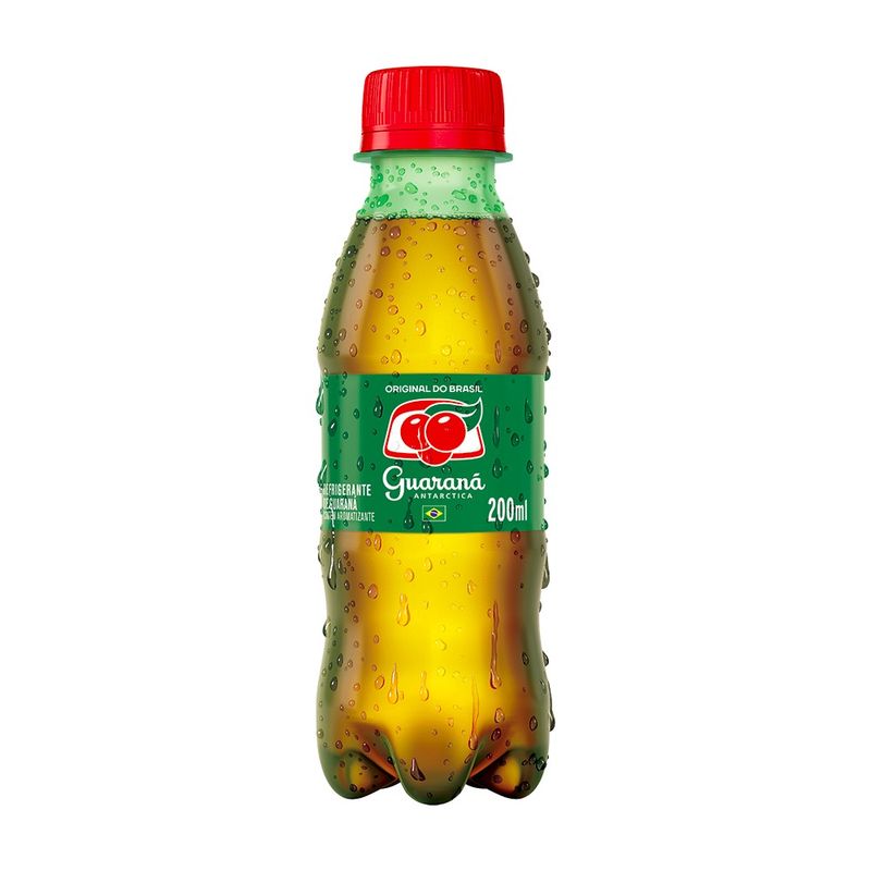 Guaraná Antarctica Pet 200ml Caixa com 12 Unidades