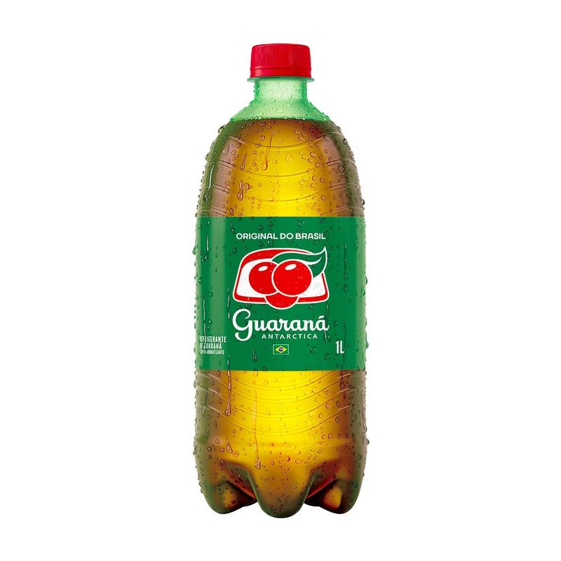 Guaraná Antarctica 1L Caixa com 6 Unidades