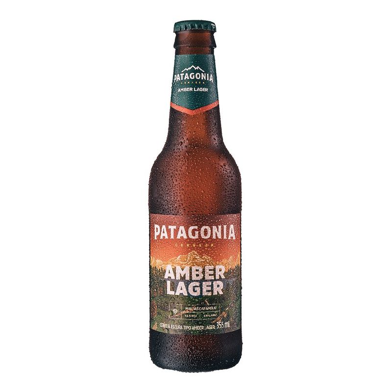 Patagonia Amber Lager 355ml Caixa com 12 Unidades