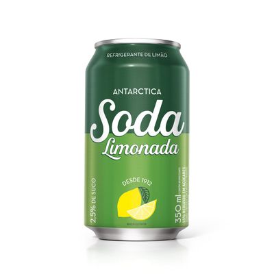 Refrigerante ANTARCTICA Soda Lata 350ML