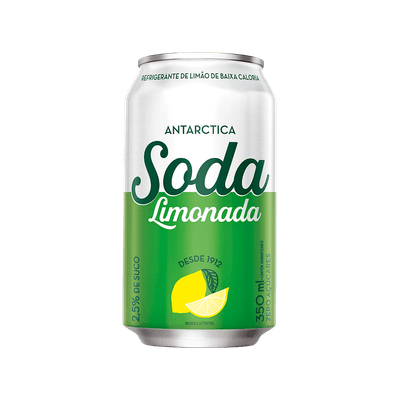 Refrigerante ANTARCTICA Soda Zero Lata 350ML