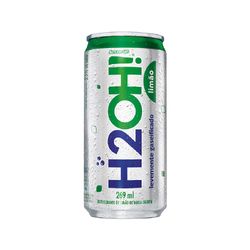 H2OH Limão Lata Sleek 269ml