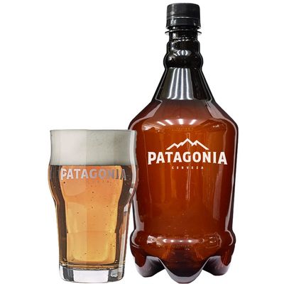 Patagonia Amber Lager 2L | Growler Pet Cheio