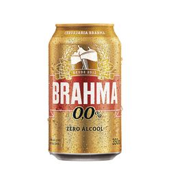 Cerveja Brahma Zero Lata Std 350ml