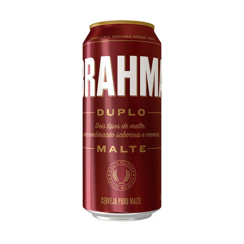 Cerveja Brahma Duplo Malte 473ml Lata