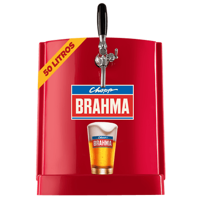 Chopp Brahma Claro 50L