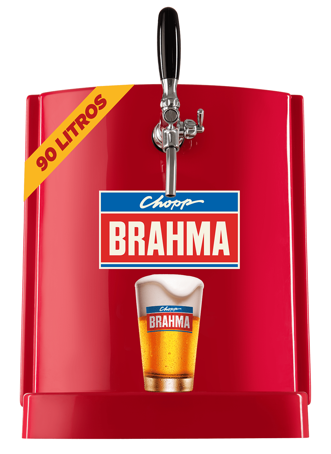 Chopp Brahma Claro 90L