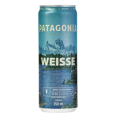 Cerveja Patagonia Weisse, 350ml, Lata