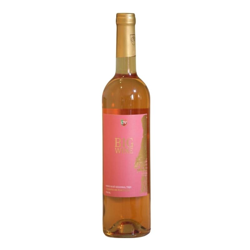 Vinho Big Wine Rose 750 ML Alentejo Meio Seco (Cap)