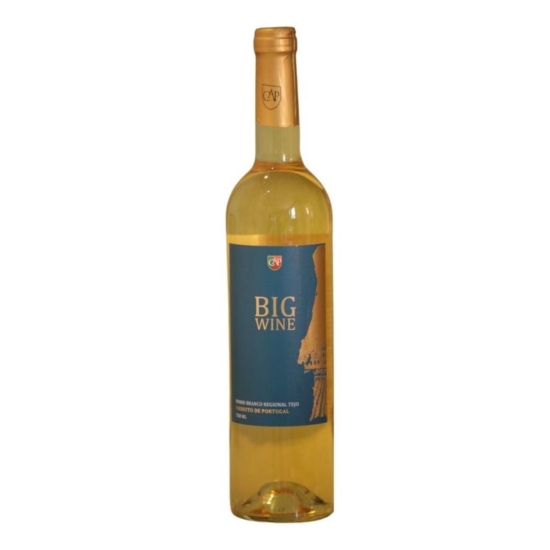 Vinho Big Wine Branco 750 ML Alentejo Meio Seco (Cap)