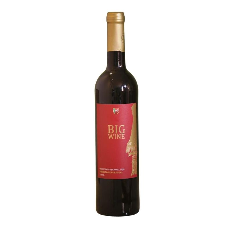 Vinho Big Wine Tinto 750 ML Alentejo Meio Seco (Cap)