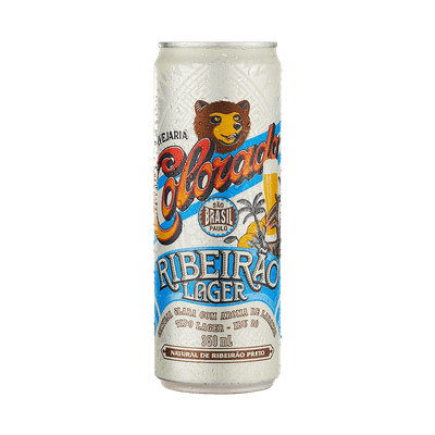 Cerveja Colorado, Ribeirão Lager, 350ml, Lata