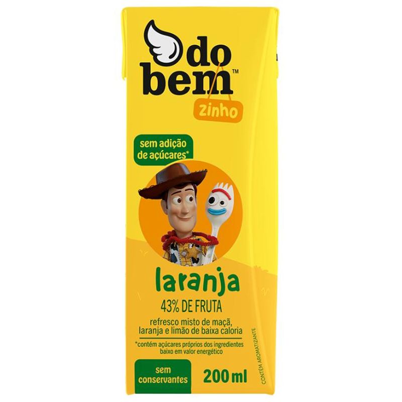 Suco Do Bem Laranja Caixinha 200ml