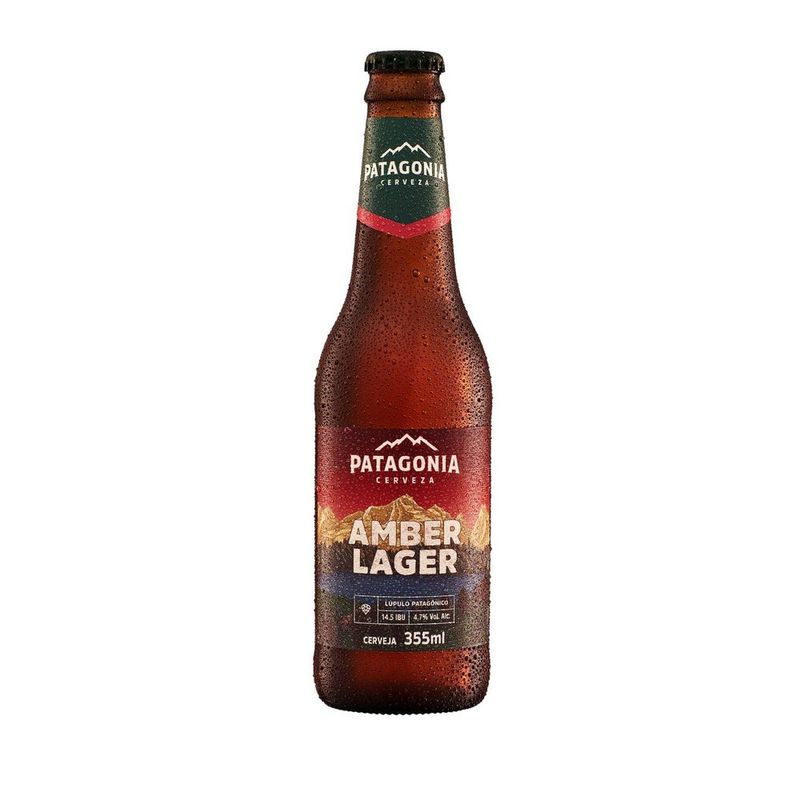 Cerveja Patagonia Amber Lager Long Neck 355ml