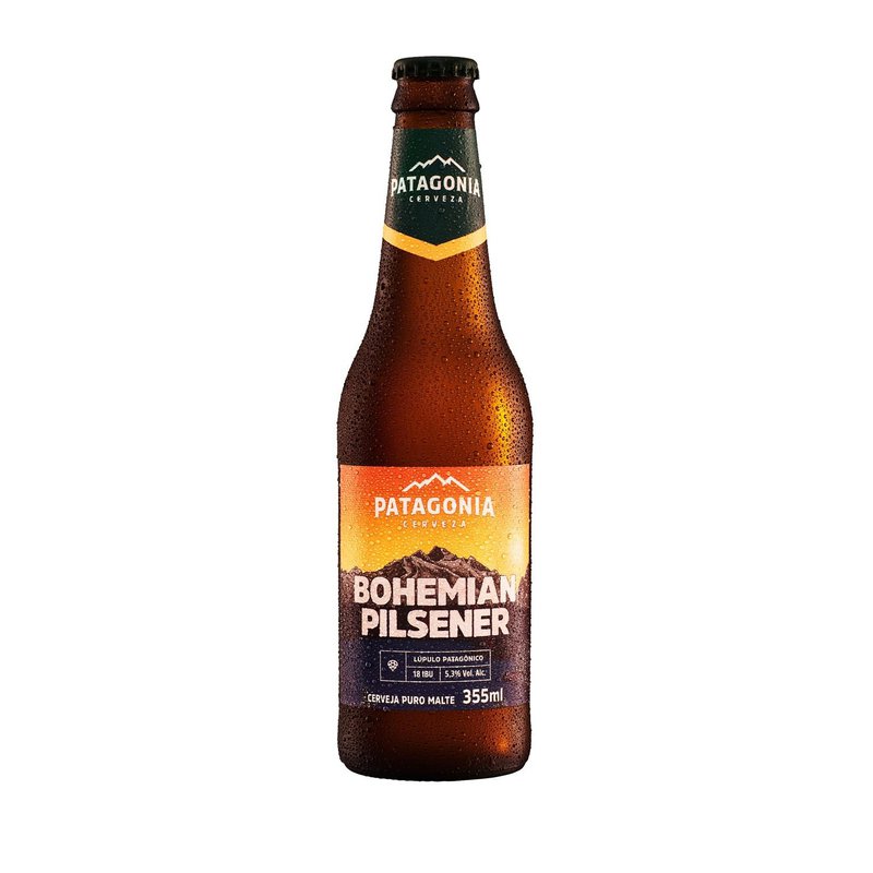 Cerveja Patagonia, Bohemian Pilsener, 355ml, Long Neck