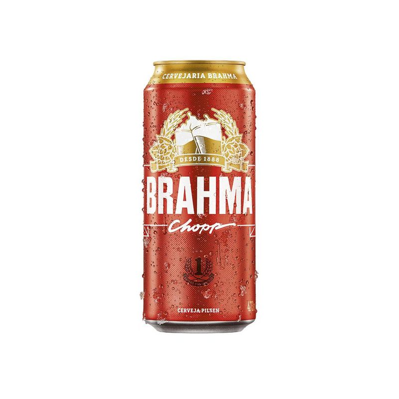 Cerveja Brahma Chopp Pilsen 473ml Lata