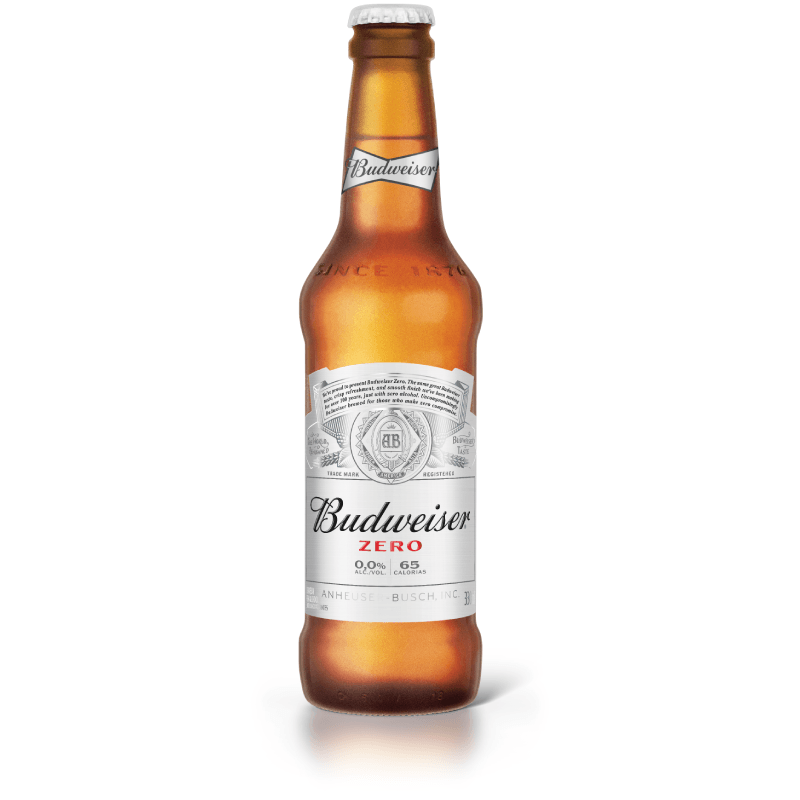 Cerveja Budweiser Zero Álcool Long Neck 330ml