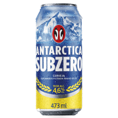 Cerveja Antarctica Subzero Lata Std 473ml