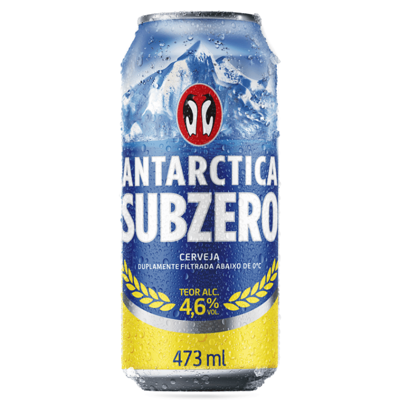 Cerveja Antarctica Subzero Lata Std 473ml