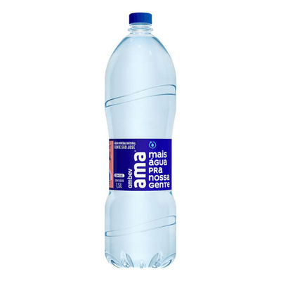 Água Mineral  Ama Sem Gás Garrafa Pet 1,5L