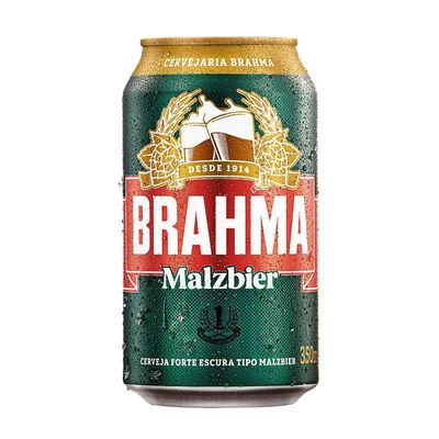 Cerveja Brahma Malzbier 350ml Lata