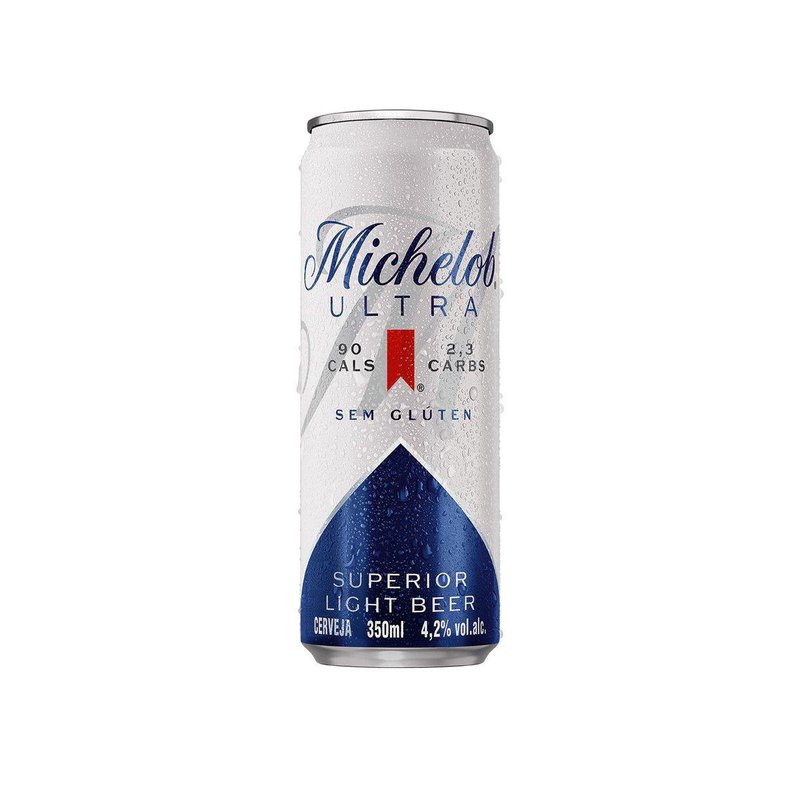 Cerveja Michelob Ultra Sem glúten Lata 350ml