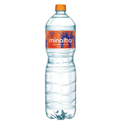 Água Mineral Natural Minalba Com Gás 1,5L