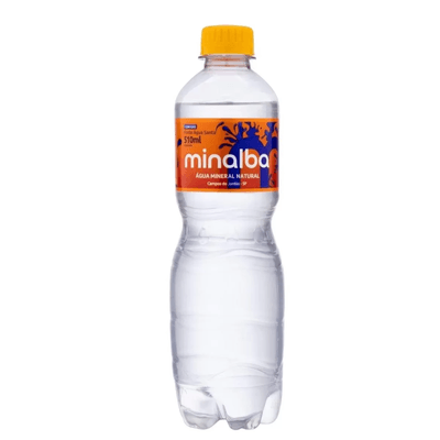 Água Mineral Natural Minalba Com Gás – 510ml