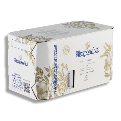 Cerveja de Trigo HOEGAARDEN 269 ML Lata Pack c/ 8 unid