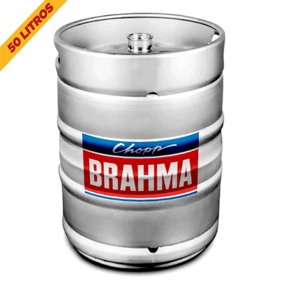 Chopp Brahma Claro 50L - Barril Retornável (Sem chopeira)