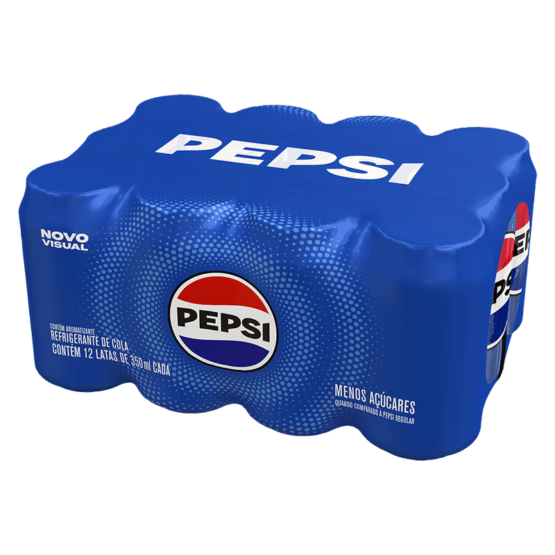 Refrigerante Pepsi Lata 350ml Pack C/12