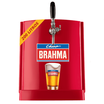 Chopp Brahma Claro 200L