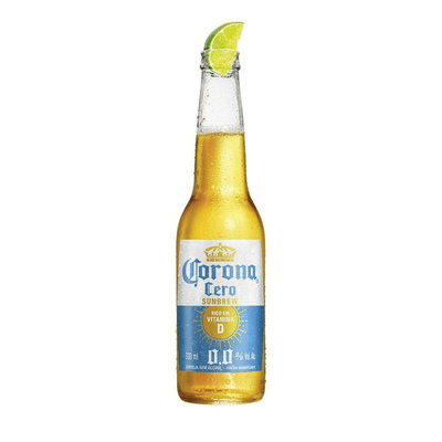 Cerveja Corona Cero Sunbrew, Garrafa Vidro, 330ml