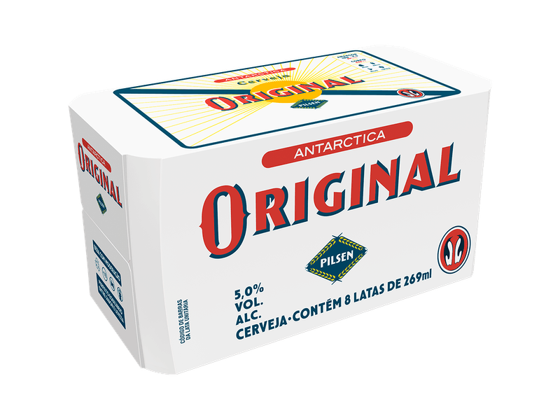 純銀 三組盃 約269g Cerveja Original Pilsen Lata Sleek 269ml Pack C/8